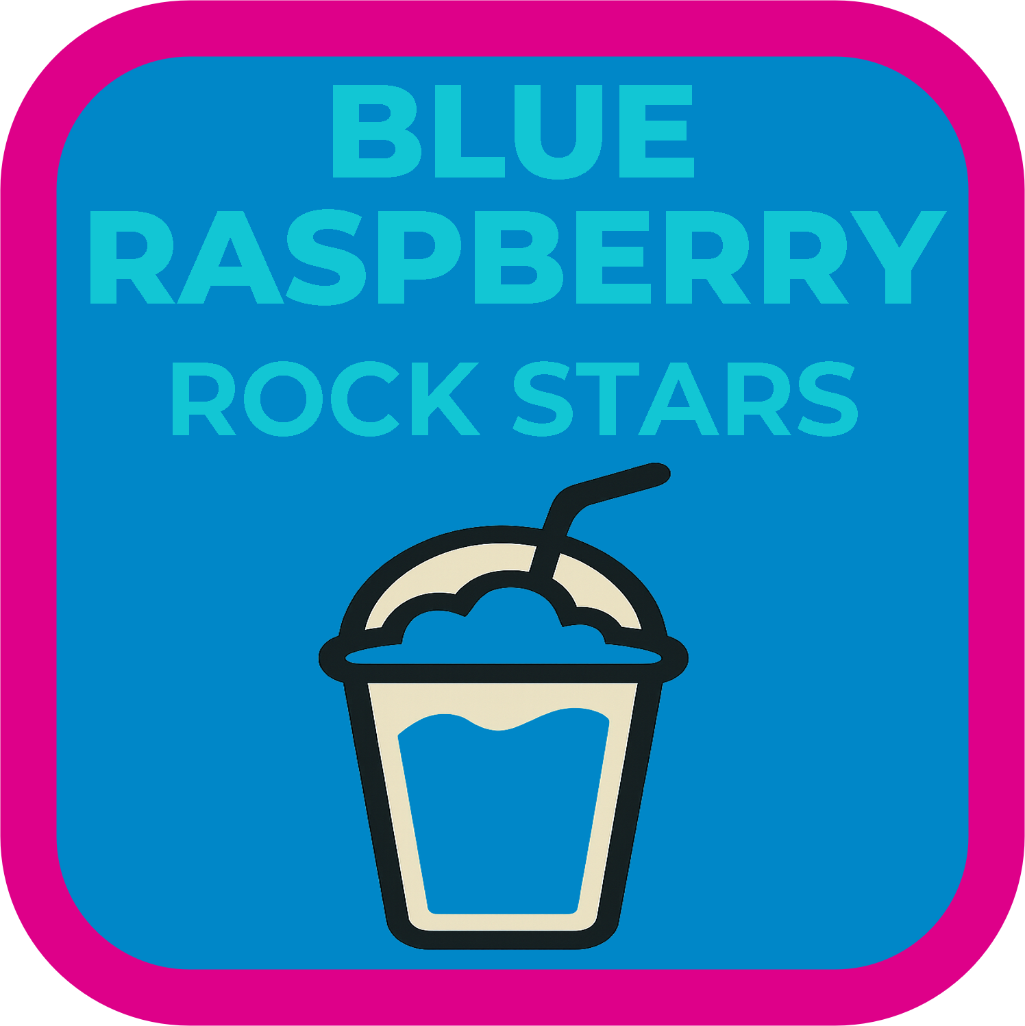 ROCK_STARS_LINE Blue_Raspberry