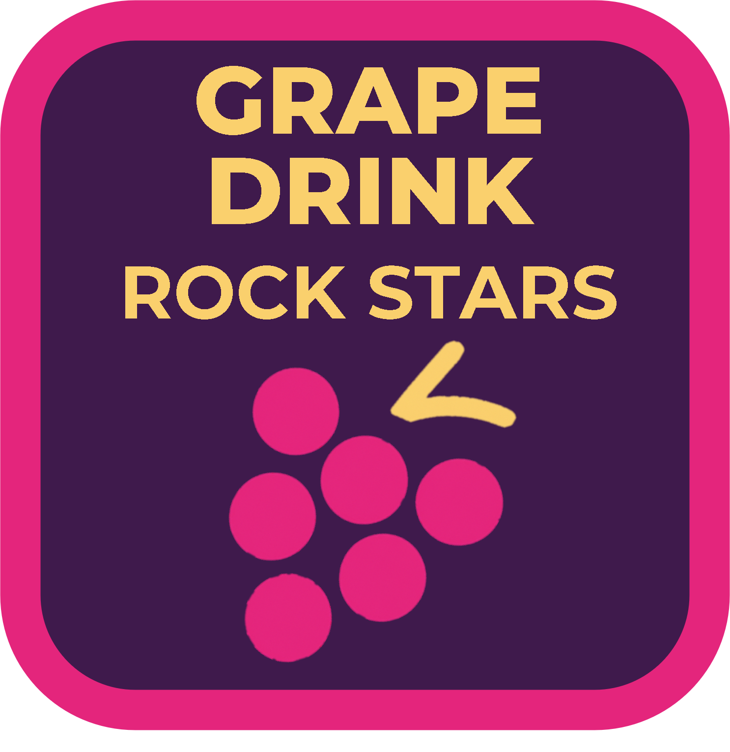 ROCK_STARS_LINE Grape_Drink